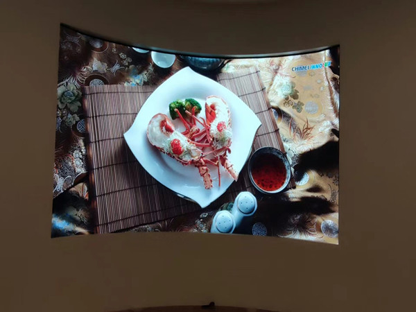 甘孜室内P2.5弧形LED屏